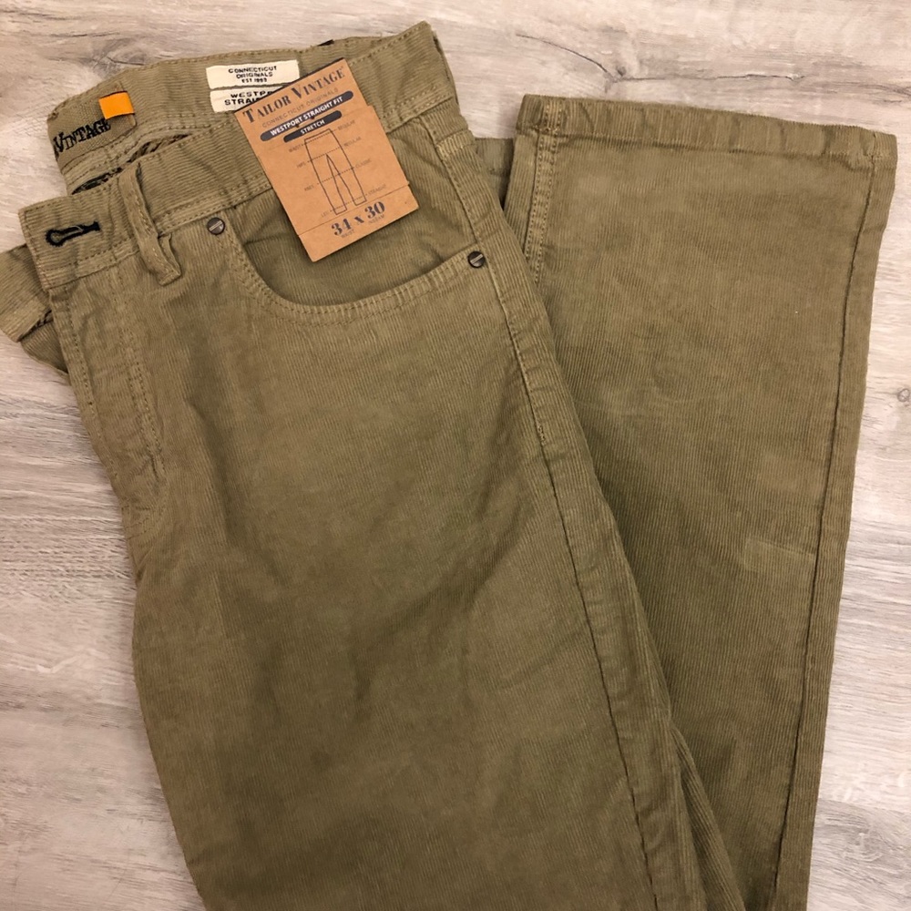 Tailor Vintage men’s  corduroy pants